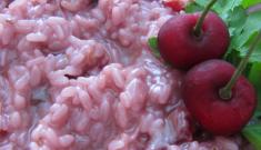 Ricetta - Risotto con ciliegie 